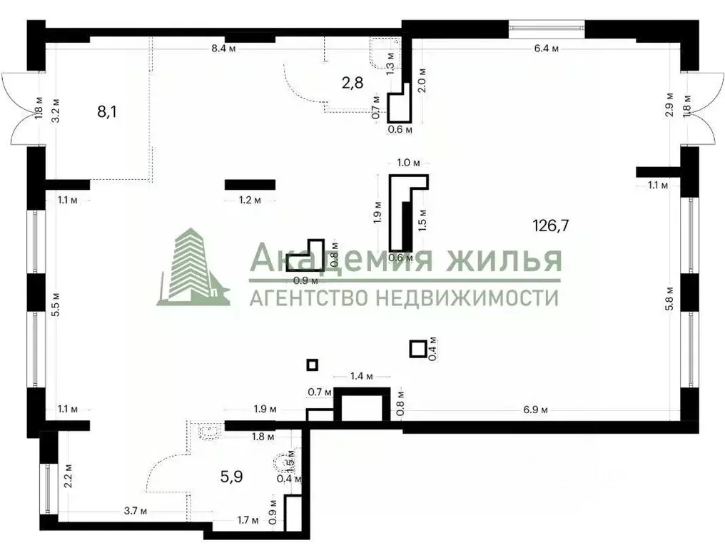 Помещение свободного назначения в Москва Варшавское ш., 280к3 (144 м) - Фото 2