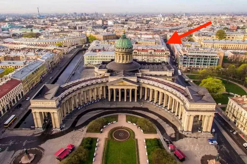 2-к кв. Санкт-Петербург Казанская ул., 8-10 (55.0 м) - Фото 1