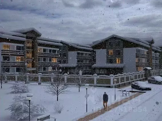 Студия Краснодарский край, Сочи с. Эстосадок, ул. Омеловая (23.0 м) - Фото 1