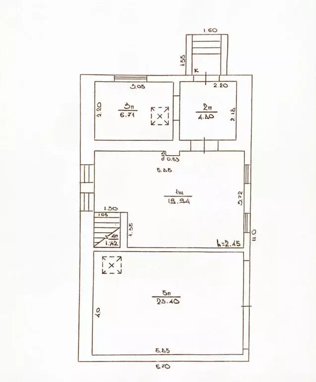 Дом в село Тушна, Колхозная улица (105.4 м) - Фото 1