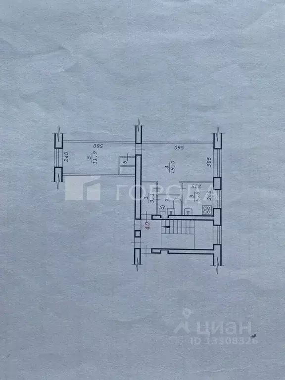 2-к кв. Новосибирская область, Новосибирск просп. Карла Маркса, 45 ... - Фото 2