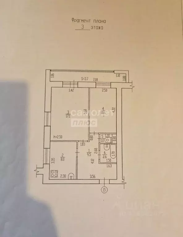2-к кв. Брянская область, Брянск ул. Тельмана, 66к6 (48.8 м) - Фото 2