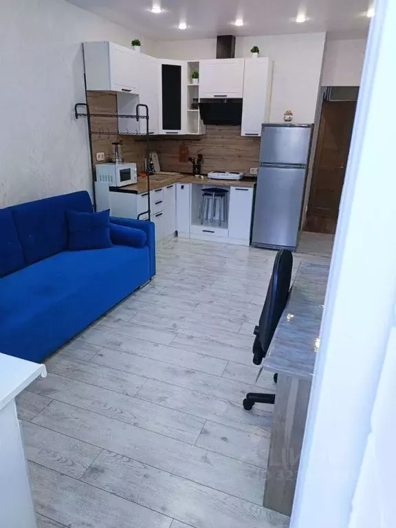 Студия Краснодарский край, Краснодар ул. Автолюбителей, 1/7к2 (24.0 м) - Фото 1