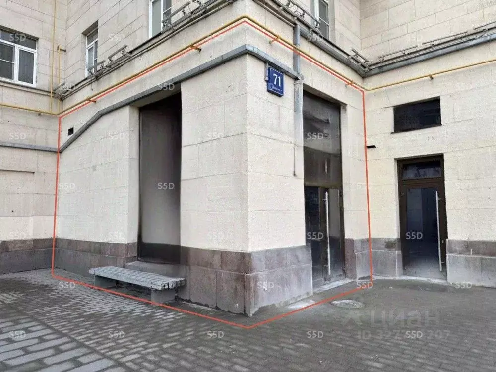 Помещение свободного назначения в Москва Ленинградский просп., 71КБ ... - Фото 1