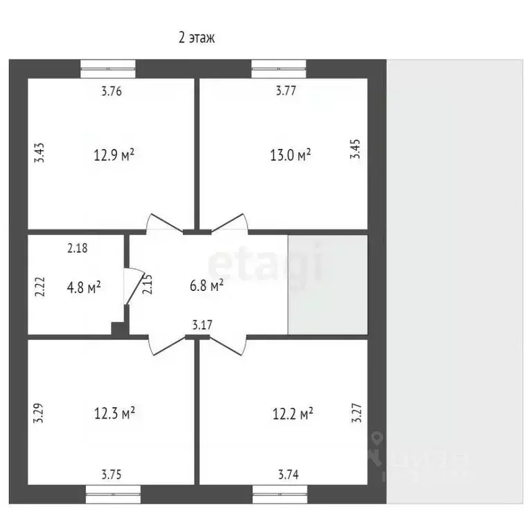 Дом в Ярославская область, Ярославский муниципальный округ, д. ... - Фото 2