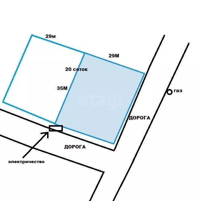 Участок в Московская область, Дмитровский муниципальный округ, село ... - Фото 1