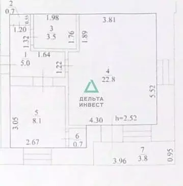 1-к кв. Башкортостан, Уфимский район, с. Миловка ул. Михайлова, 9 ... - Фото 2