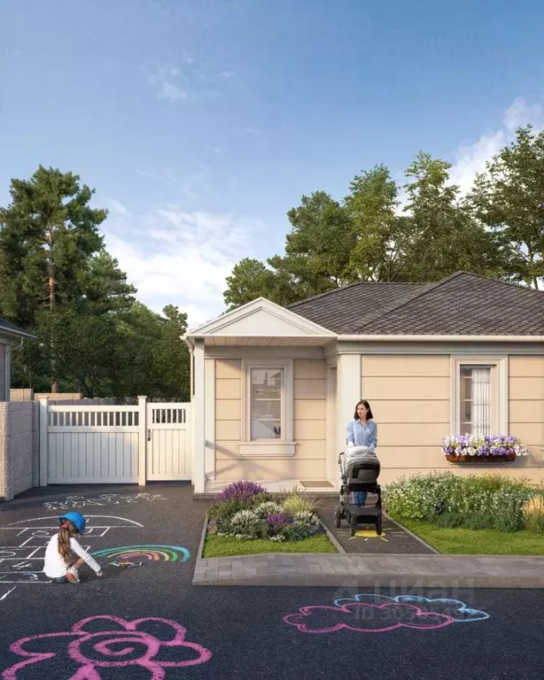 Коттедж в Крым, Симферопольский район, Трудовское с/пос, Династия кп  ... - Фото 1