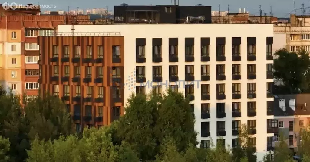 3-комнатная квартира: Нижний Новгород, улица Лесной Городок, 7Б (74.1 ... - Фото 1