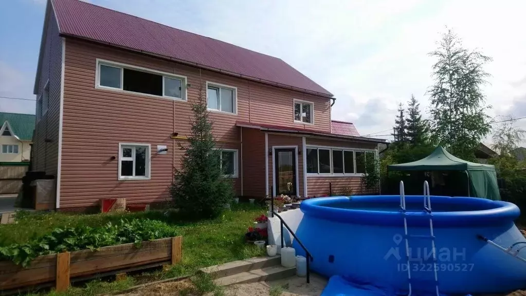 Дом в Саха (Якутия), Якутск Покровское шоссе, 7-й км, 27Д (210 м) - Фото 1