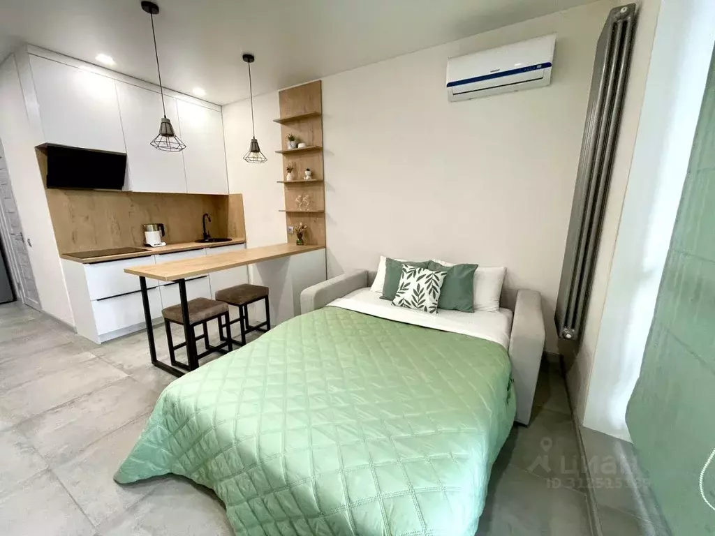 Студия Татарстан, Казань ул. Четаева, 43А (33.0 м) - Фото 1