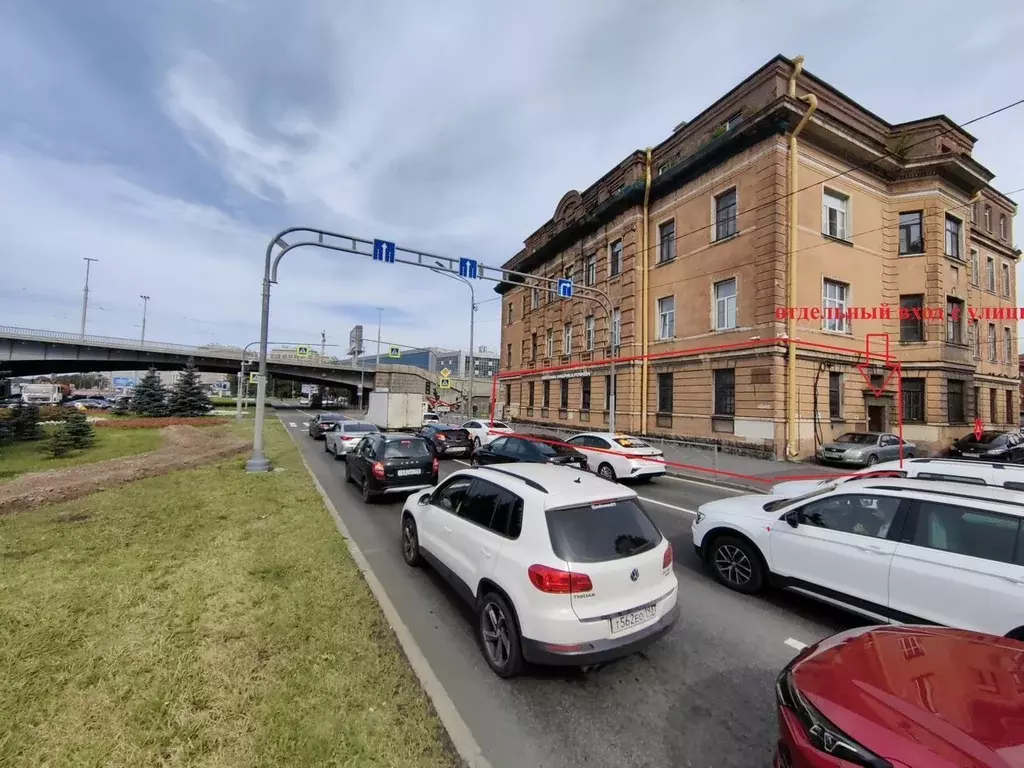 Помещение свободного назначения в Санкт-Петербург Выборгская наб., ... - Фото 2