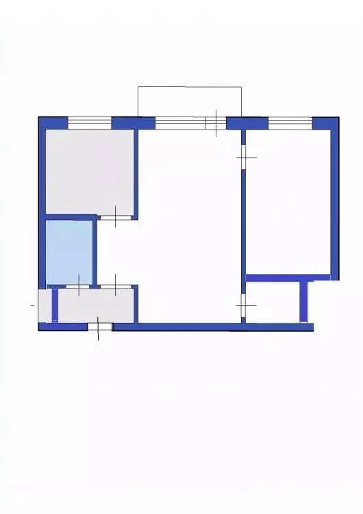 2-к кв. Кемеровская область, Кемерово ул. Леонова, 20 (41.0 м) - Фото 0