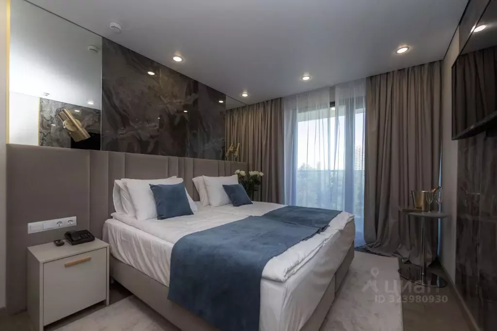 Студия Краснодарский край, Сочи ул. Ленина, 219уч12 (21.4 м) - Фото 1