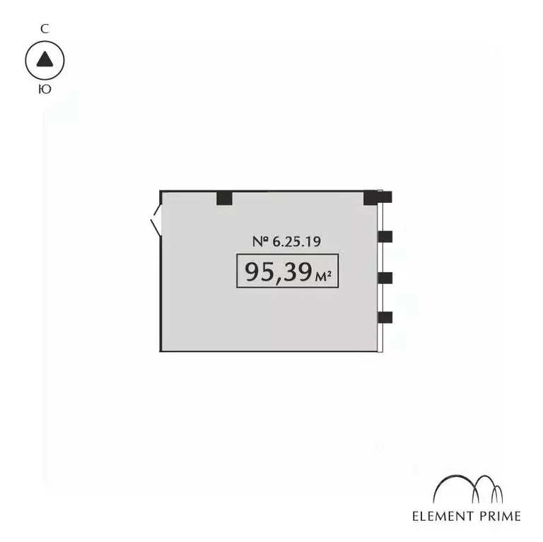 Офис в Санкт-Петербург Левашовский просп., 15 (95 м) - Фото 2