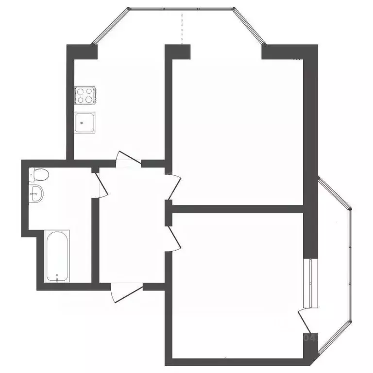 2-к кв. Севастополь ул. Хрусталева, 167В (76.9 м) - Фото 1