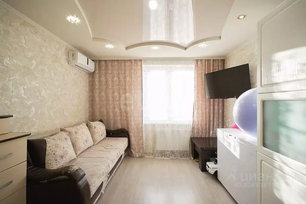 1-к кв. Тюменская область, Тюмень Антипино мкр, ул. Беловежская, 7 ... - Фото 1