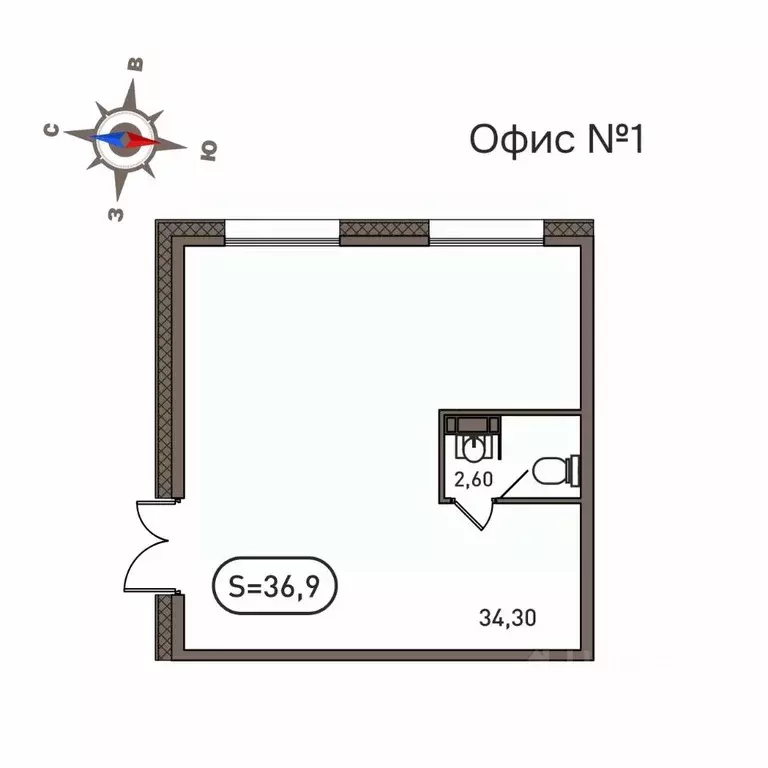 Помещение свободного назначения в Карелия, Петрозаводск Мичуринская ... - Фото 1