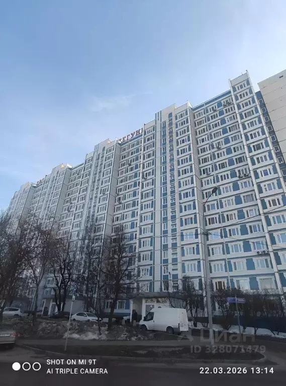 2-к кв. Москва ул. Маршала Федоренко, 16/2к1 (58.0 м) - Фото 1