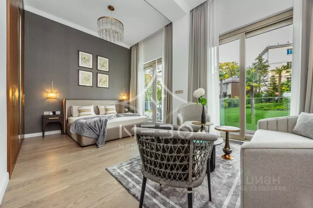 Студия Краснодарский край, Сочи Виноградная ул., 14 (47.0 м) - Фото 1