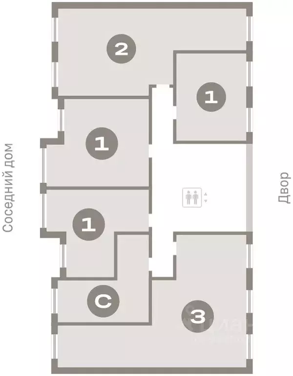 1-к кв. Свердловская область, Екатеринбург пер. Торфяной, 4 (47.6 м) - Фото 2