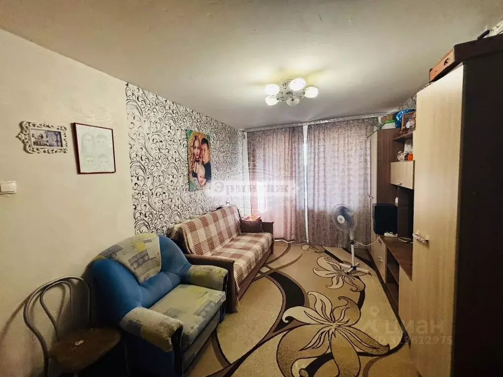 2-к кв. Курганская область, Курган Заозерный жилрайон, 3-й мкр, 7 ... - Фото 1