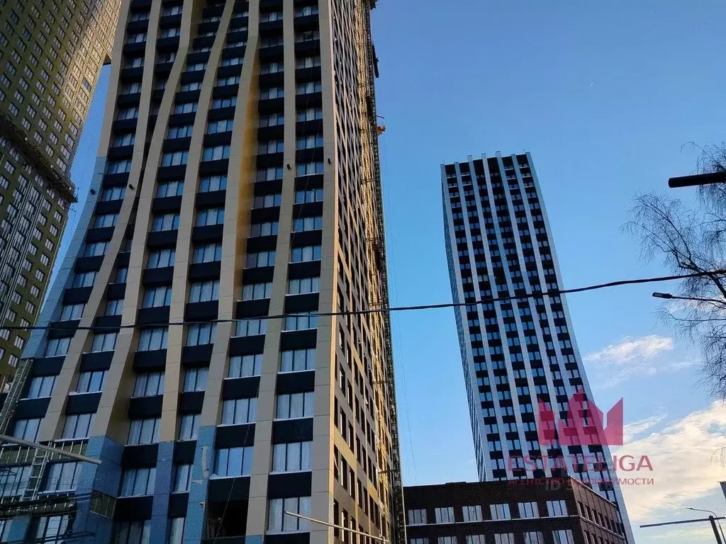 Студия Москва Левел Южнопортовая жилой комплекс, 1 (23.1 м) - Фото 2