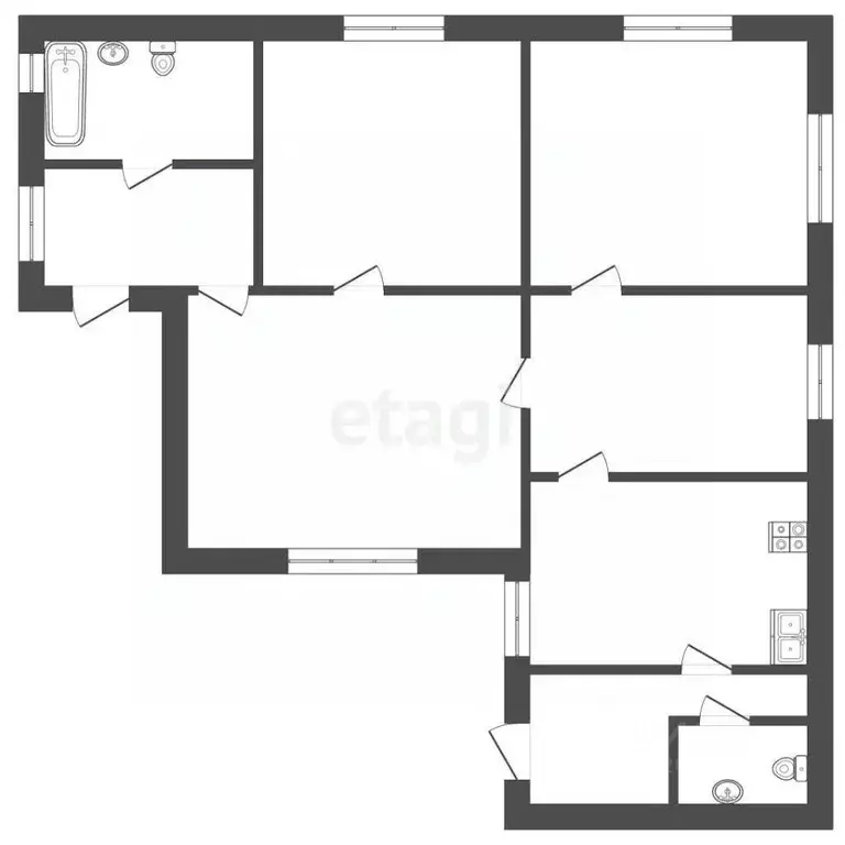 Дом в Костромская область, Нерехта ул. Пушкина, 33 (108 м) - Фото 2