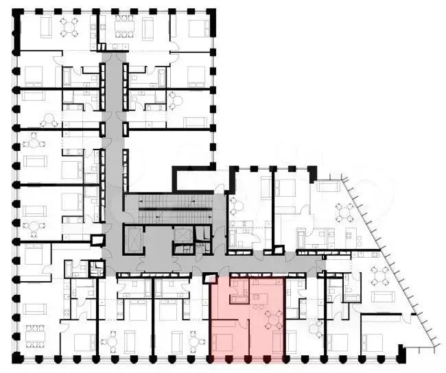 2-к. апартаменты, 53 м, 5/10 эт. - Фото 0