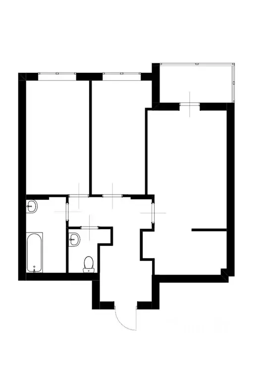 3-к кв. Санкт-Петербург Петровский просп., 5 (89.0 м) - Фото 1