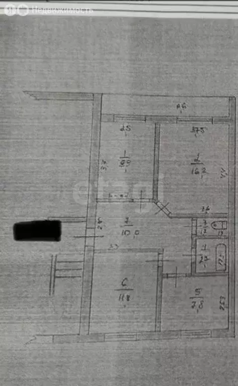 3-комнатная квартира: село Песчаные Ковали, Октябрьская улица, 3А ... - Фото 1