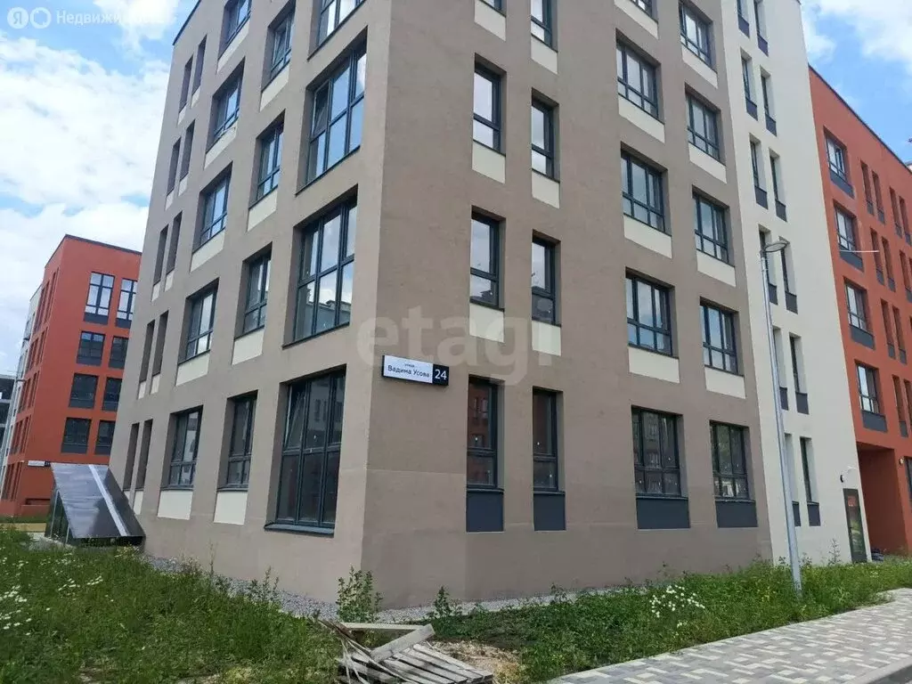 1-комнатная квартира: Молодёжный, улица Вадима Усова, 24 (40 м) - Фото 1