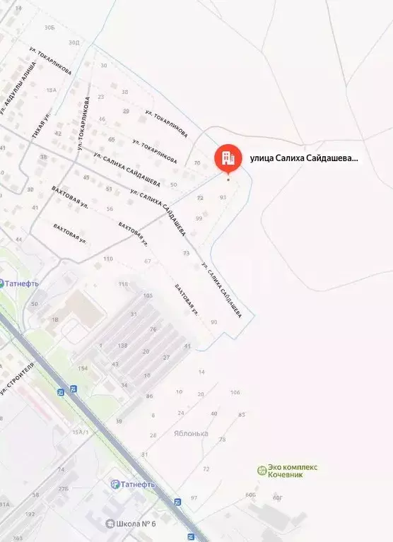Участок в Татарстан, Альметьевск ул. Салиха Сайдашева, 80 (6.0 сот.) - Фото 1