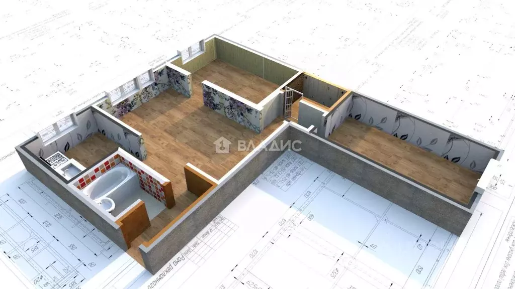 2-к кв. Иркутская область, Ангарск 92/93 кв-л, 21 (48.9 м) - Фото 1