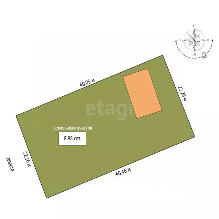 Участок в Саха (Якутия), Якутск ул. Старый Покровский Тракт, 124к12 ... - Фото 2