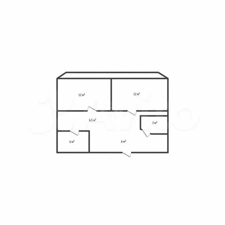 2-к. квартира, 65 м, 2/5 эт. - Фото 0