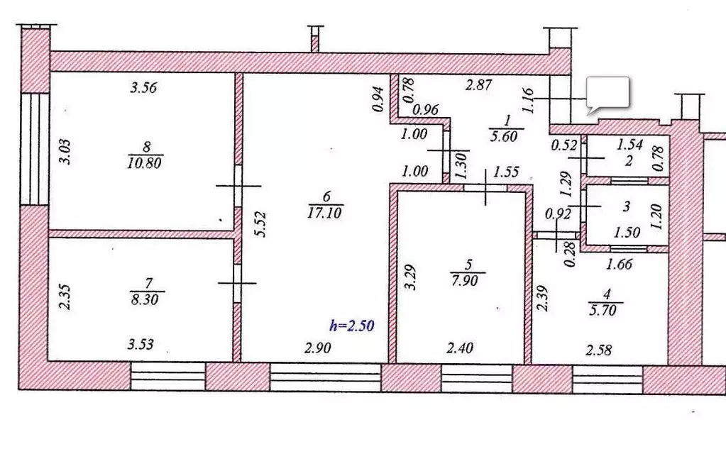 3-к кв. Чувашия, Чебоксары Гражданская ул., 52 (58.4 м) - Фото 0