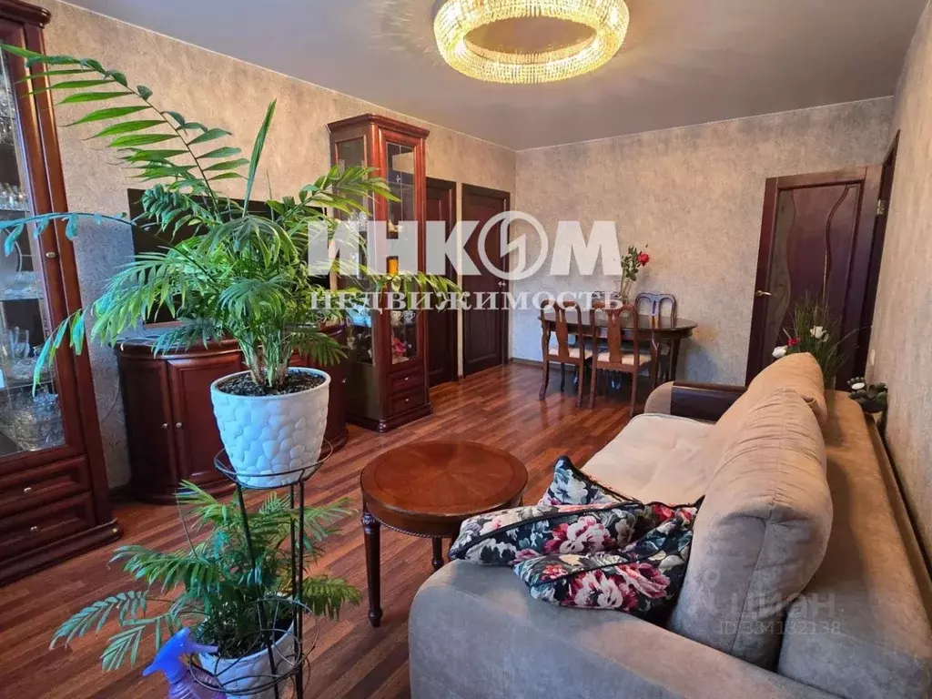 3-к кв. Москва Цимлянская ул., 14 (74.9 м) - Фото 2