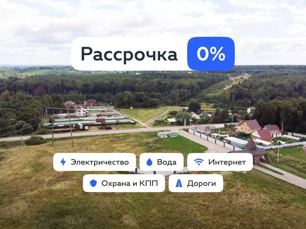 Участок, 10.6 сот., поселения (ижс) - Фото 1