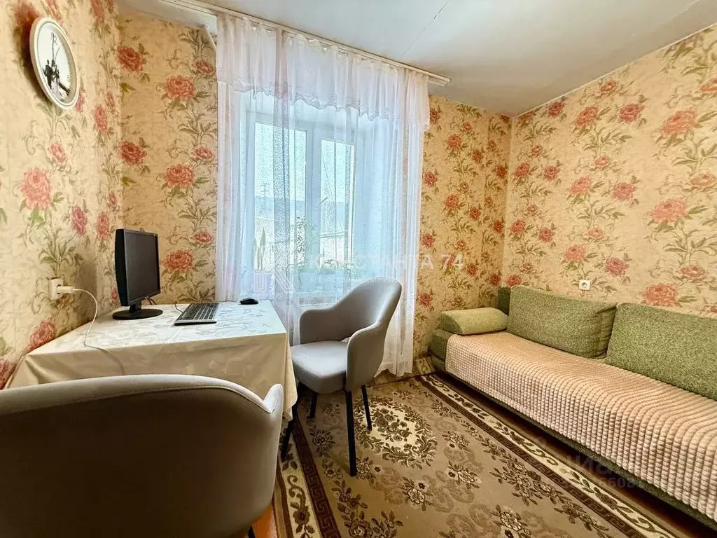 Комната Челябинская область, Миасс ул. Вернадского, 5 (30.0 м) - Фото 1