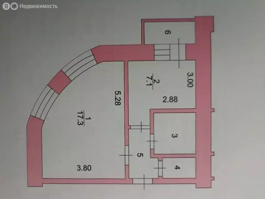 1-комнатная квартира: Железногорск, улица Никитина, 5 (31.6 м) - Фото 1