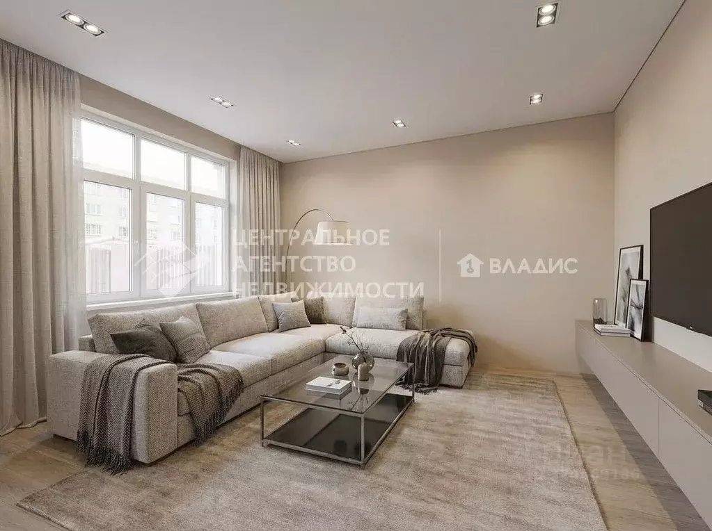 3-к кв. Рязанская область, Рязань ул. Ушакова, 2к1 (84.5 м) - Фото 2