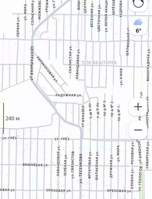 Участок в Крым, Симферопольский район, Урожайновское с/пос, Бештерек ... - Фото 1