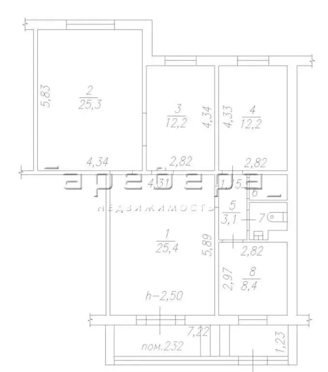 Помещение свободного назначения (90 м) - Фото 2