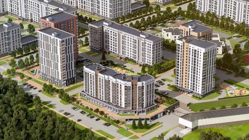 2-к кв. Новосибирская область, Кольцово рп ш. Векторное, 4 (56.7 м) - Фото 1