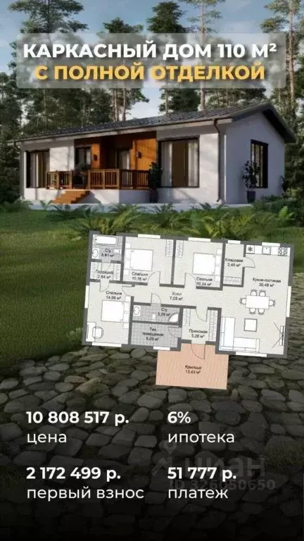 Участок в Ленинградская область, Ломоносовский район, Лопухинское ... - Фото 2