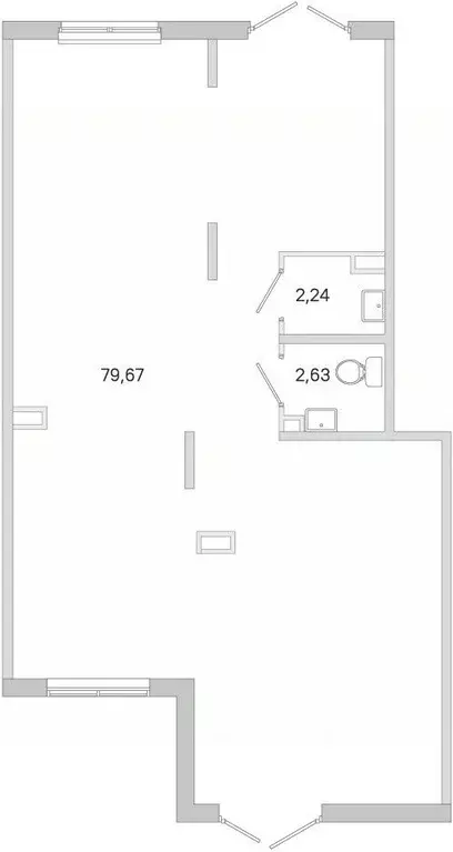 Помещение свободного назначения в Санкт-Петербург пос. Шушары, ул. ... - Фото 1