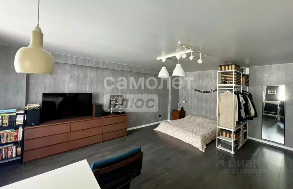 Студия Новосибирская область, Бердск Лунная ул., 32 (39.3 м) - Фото 0