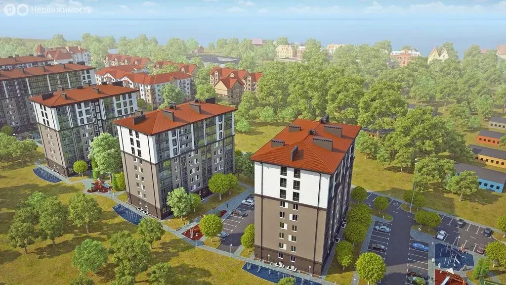 1-комнатная квартира: Зеленоградск, Приморская улица, 31 (53 м) - Фото 1