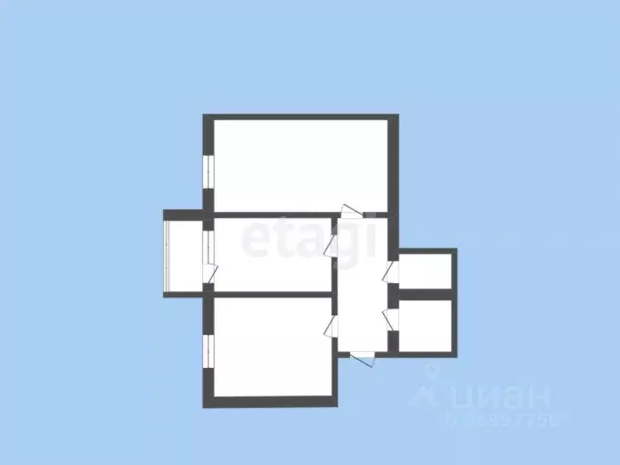 2-к кв. Карачаево-Черкесия, Черкесск Кавказская ул., 83 (80.8 м) - Фото 1